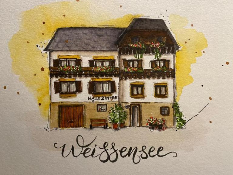 Haus Binder Apartment Weissensee Exterior foto