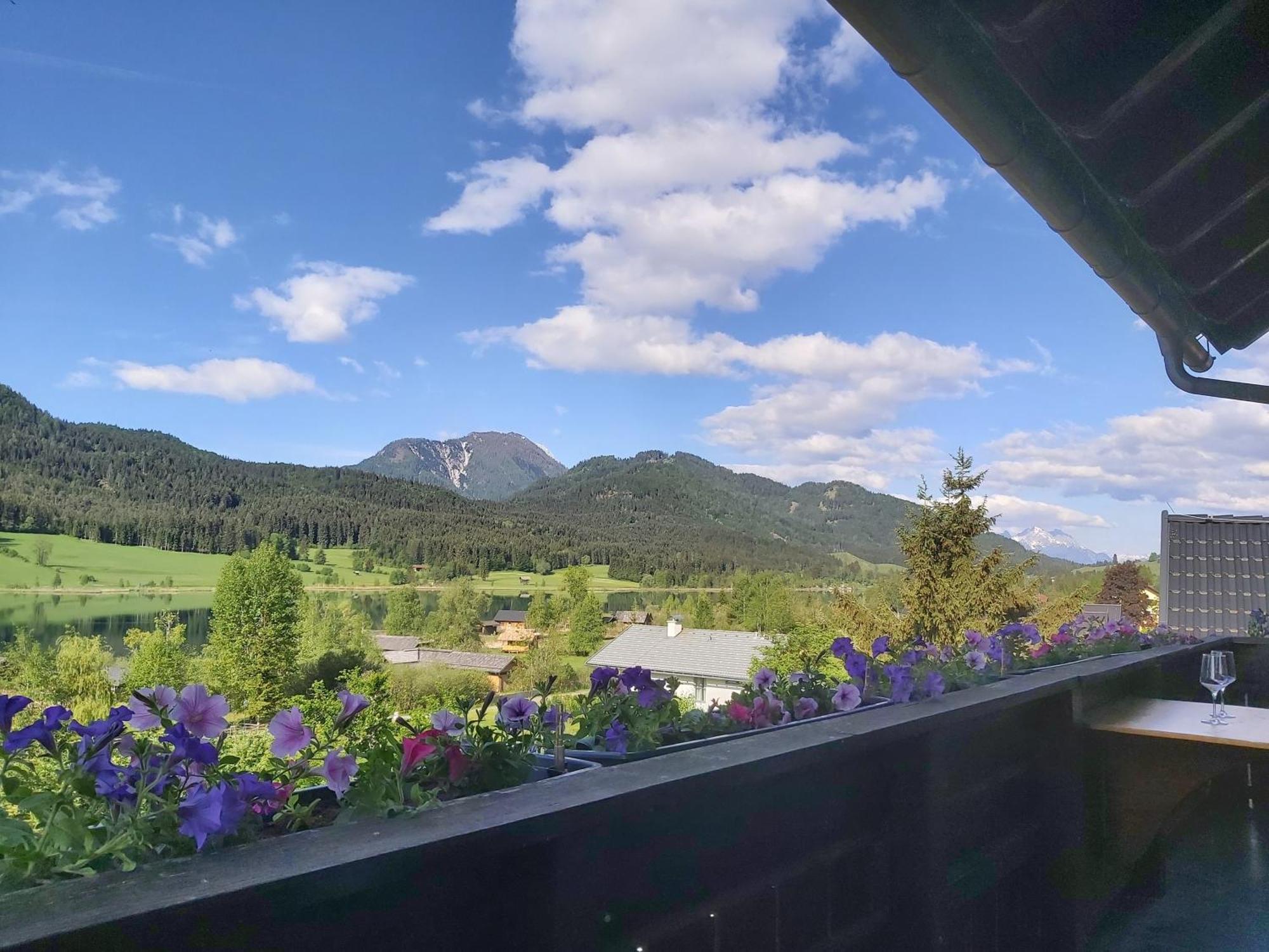 Haus Binder Apartment Weissensee Exterior foto
