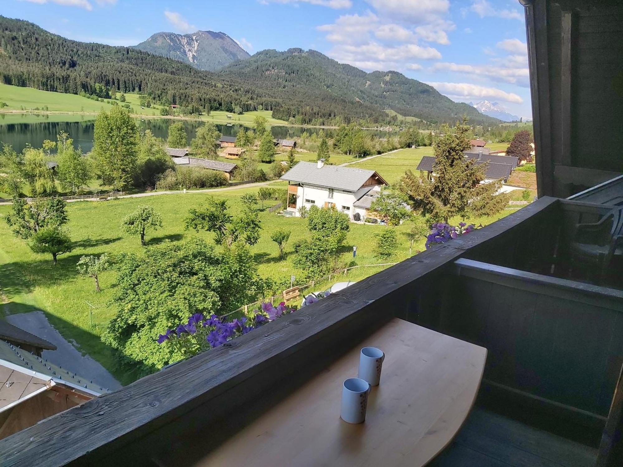Haus Binder Apartment Weissensee Exterior foto